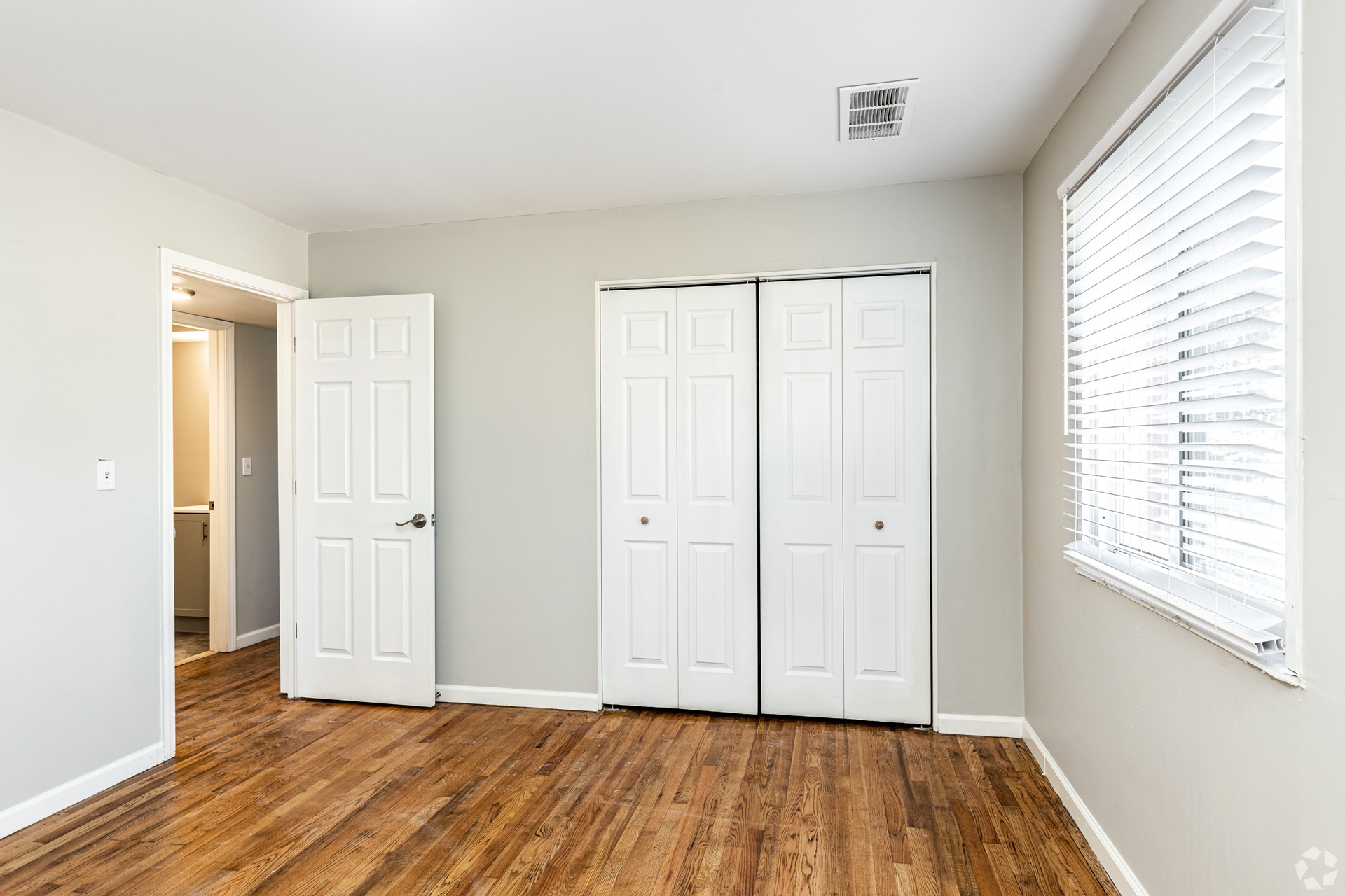 Brittany Village Apartments master bedroom in Saint Joseph Missouri